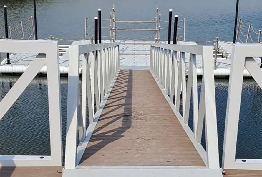 aluminum pontoon